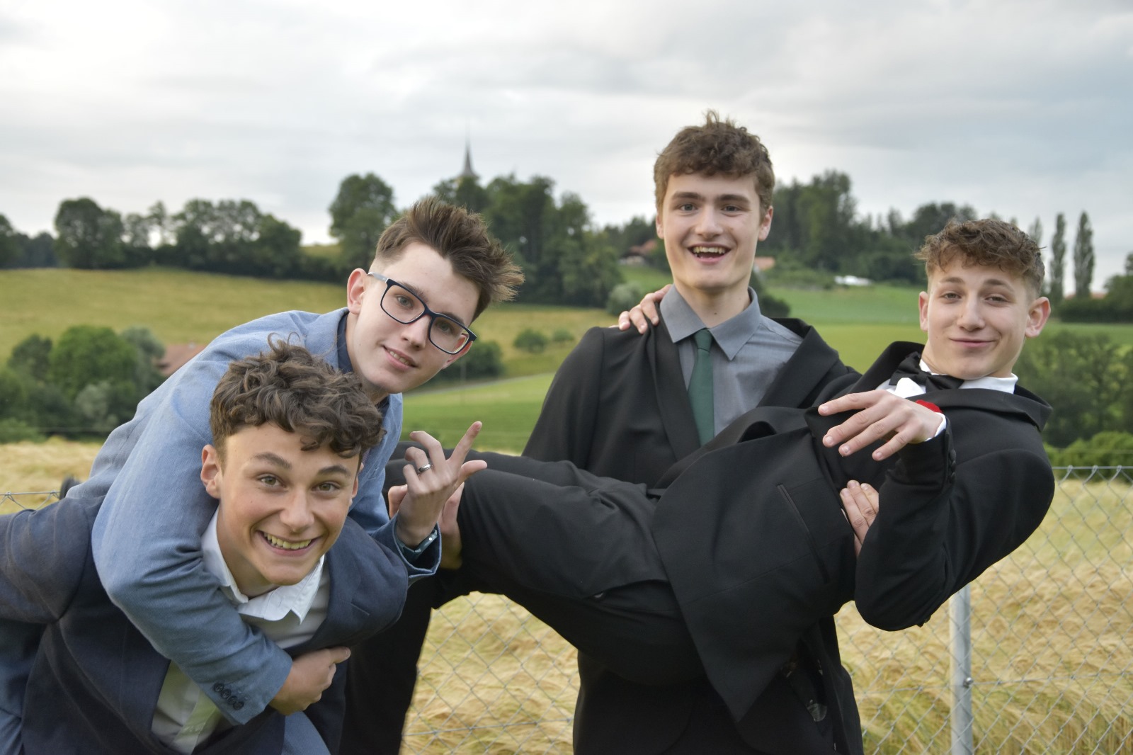 Bild über mich und Kollegen